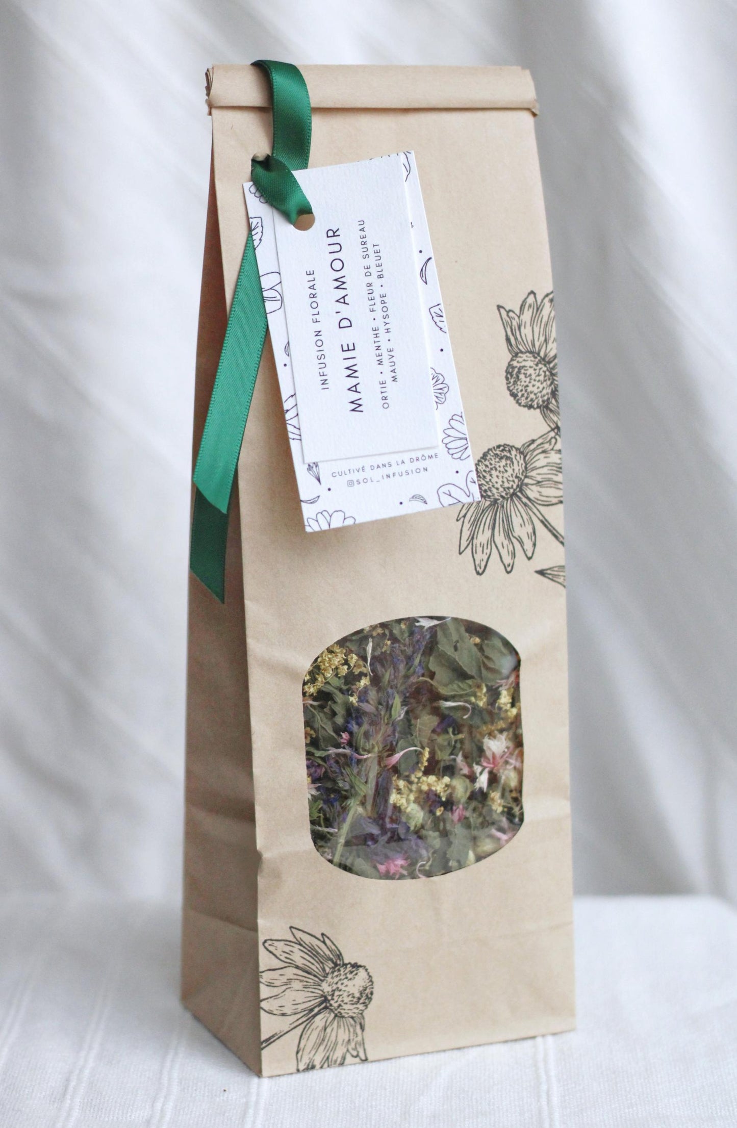 L'infusion florale éphémère : Mamie d'amour