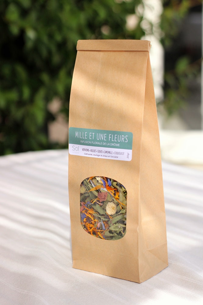 sachet infusion mille et une fleurs